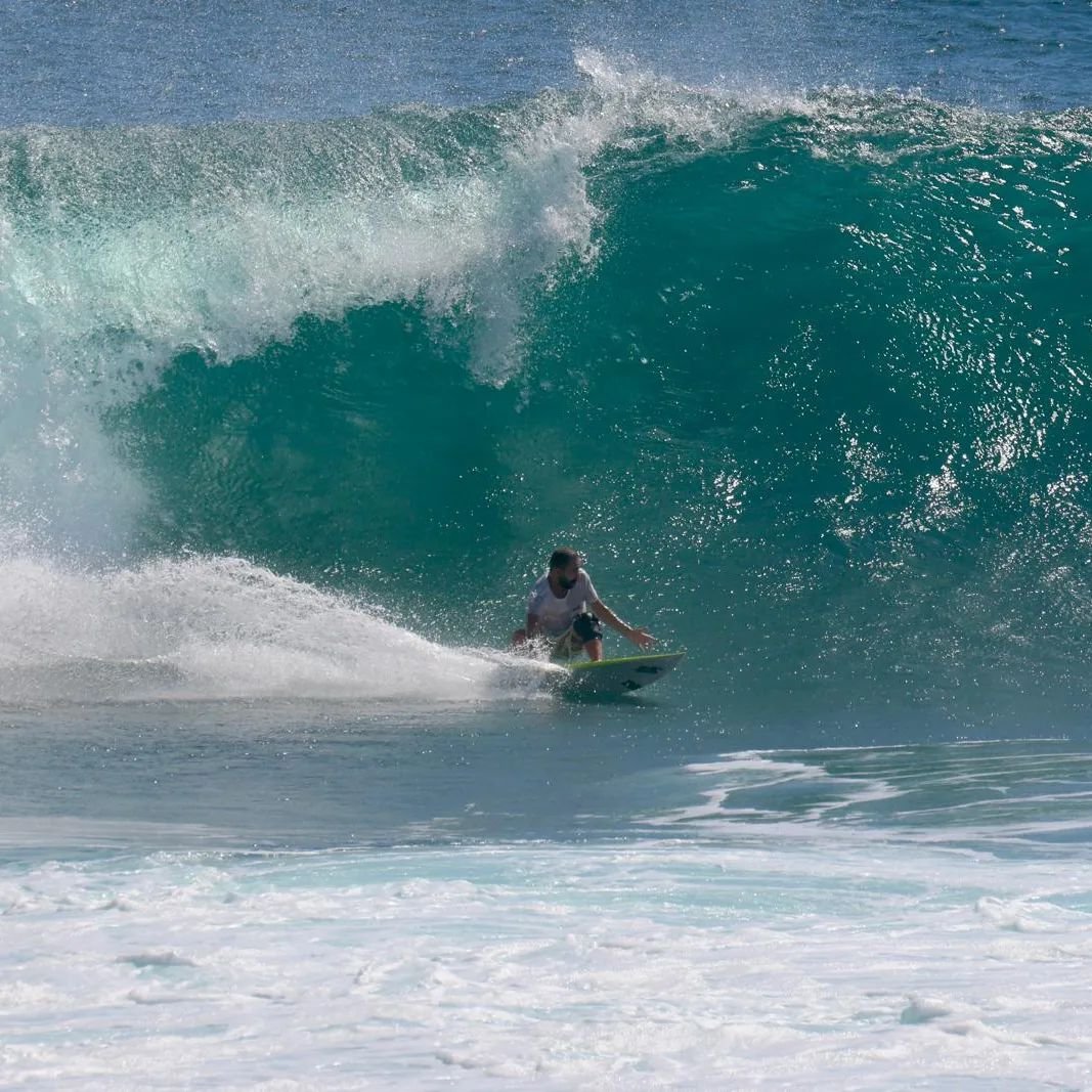 Surfing session
